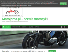 Tablet Screenshot of motojama.pl